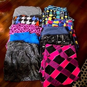Lularoe Tall & Curvy Leggings 11 pair bundle